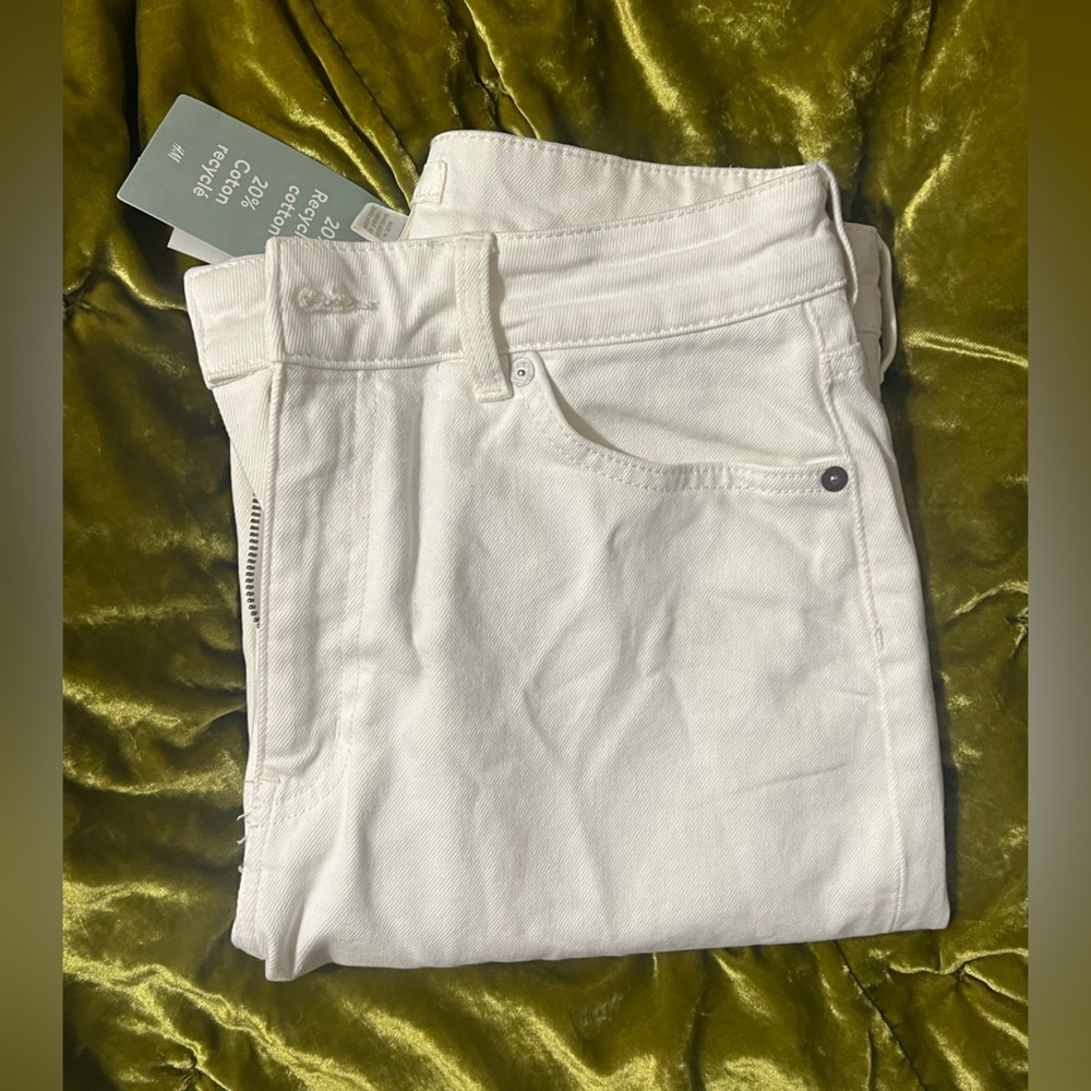 H&M slim mom high ankle jeans 10